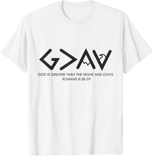 "G>AV" Deep T-Shirt - T-Shirt | White