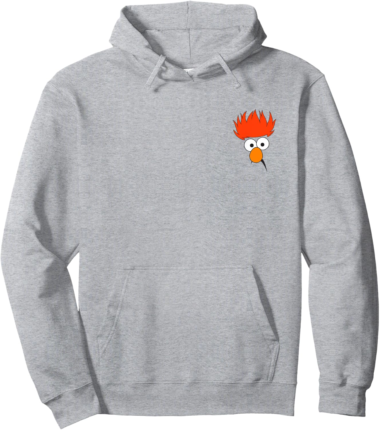 The Muppets Beaker Face Hoodie - Hoodie | Ash