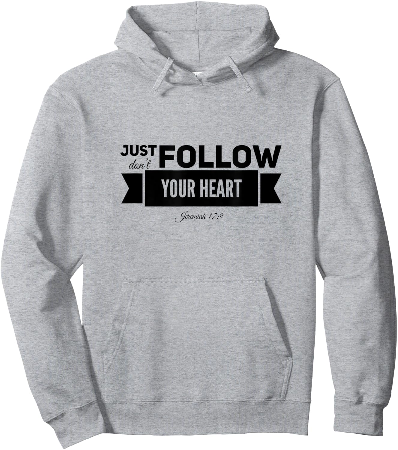 Jeremiah 17:9 Reformed Hoodie - Hoodie | Ash