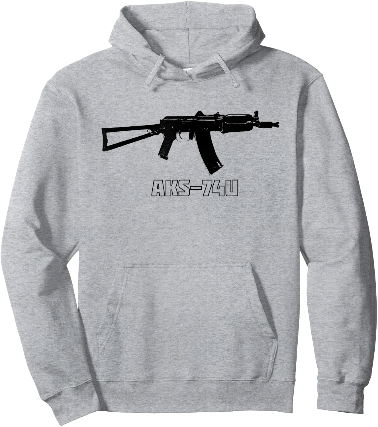 AKS-74U Krinkov Hemd Krinkov AK-47 AK-74 Krink Hoodie - Hoodie | Ash