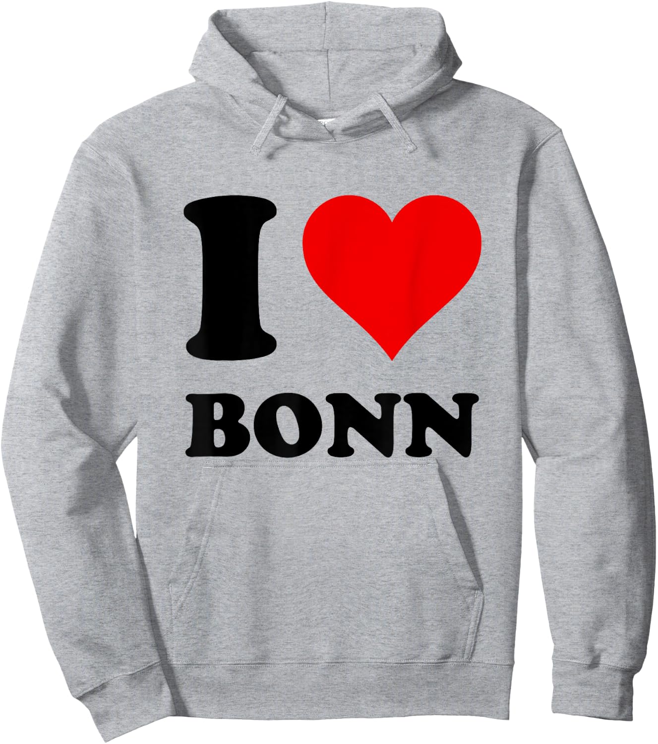 Ich Liebe Bonn Hoodie - Hoodie | Ash