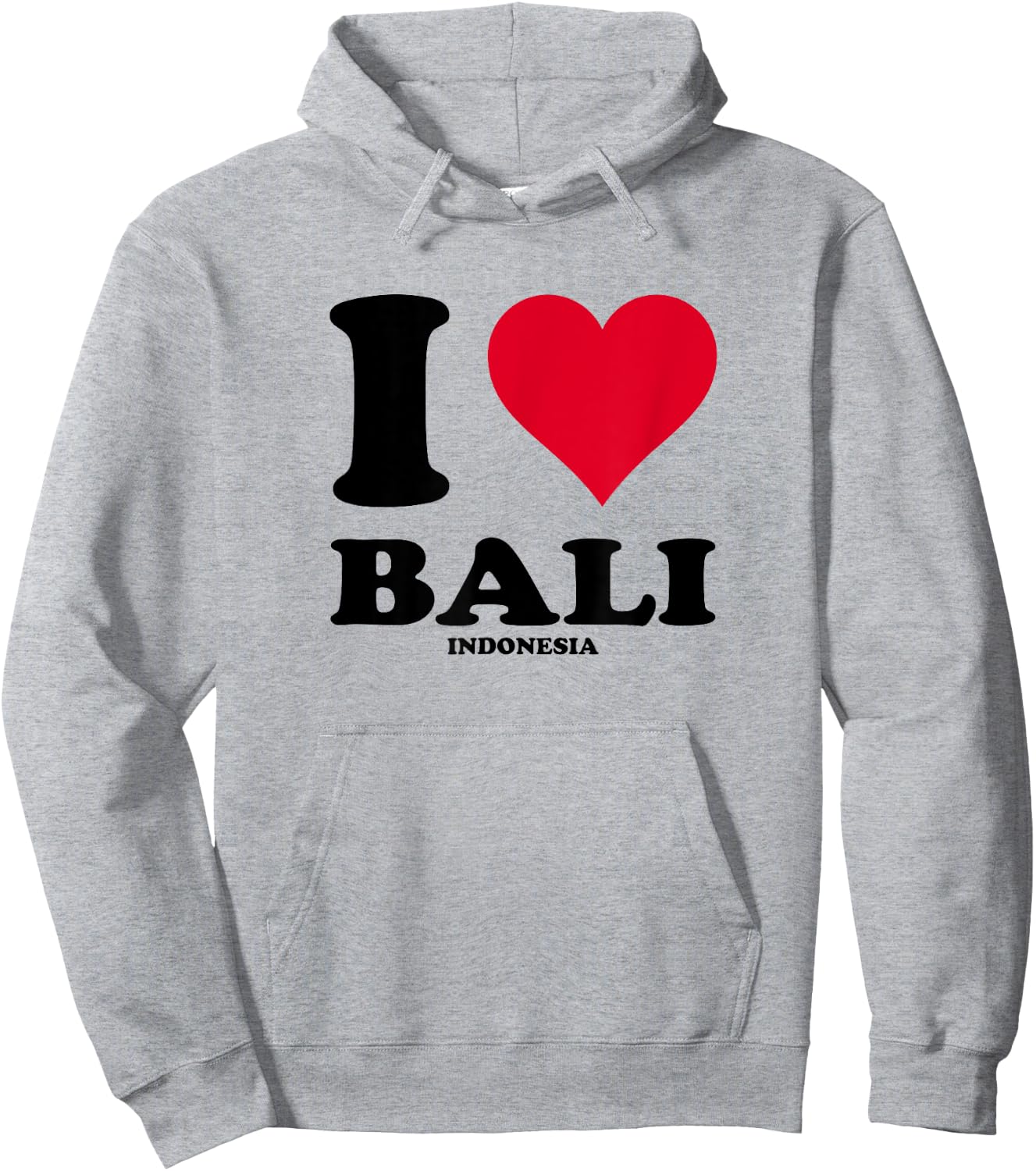 I Love Bali , white, S Hoodie - Hoodie | Ash