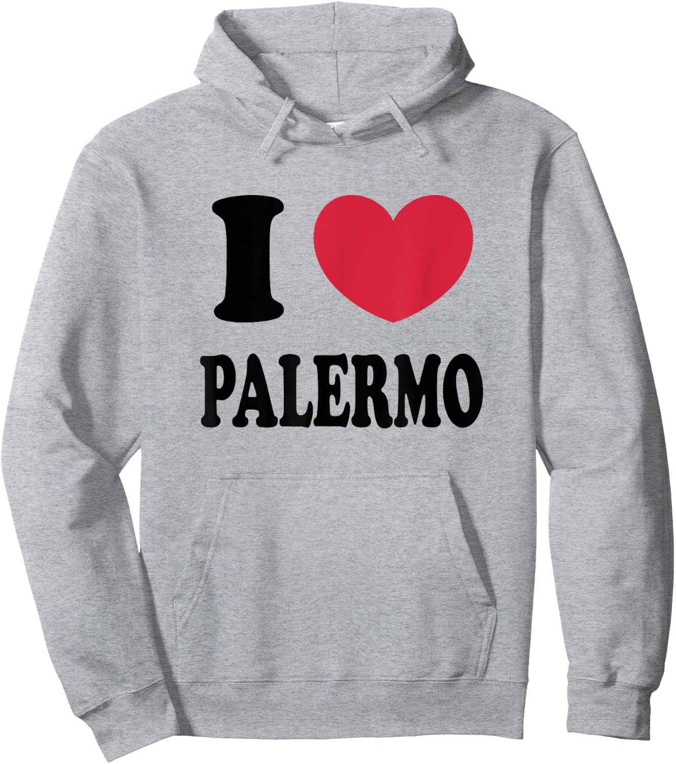 I Love Palermo Hoodie - Hoodie | Ash