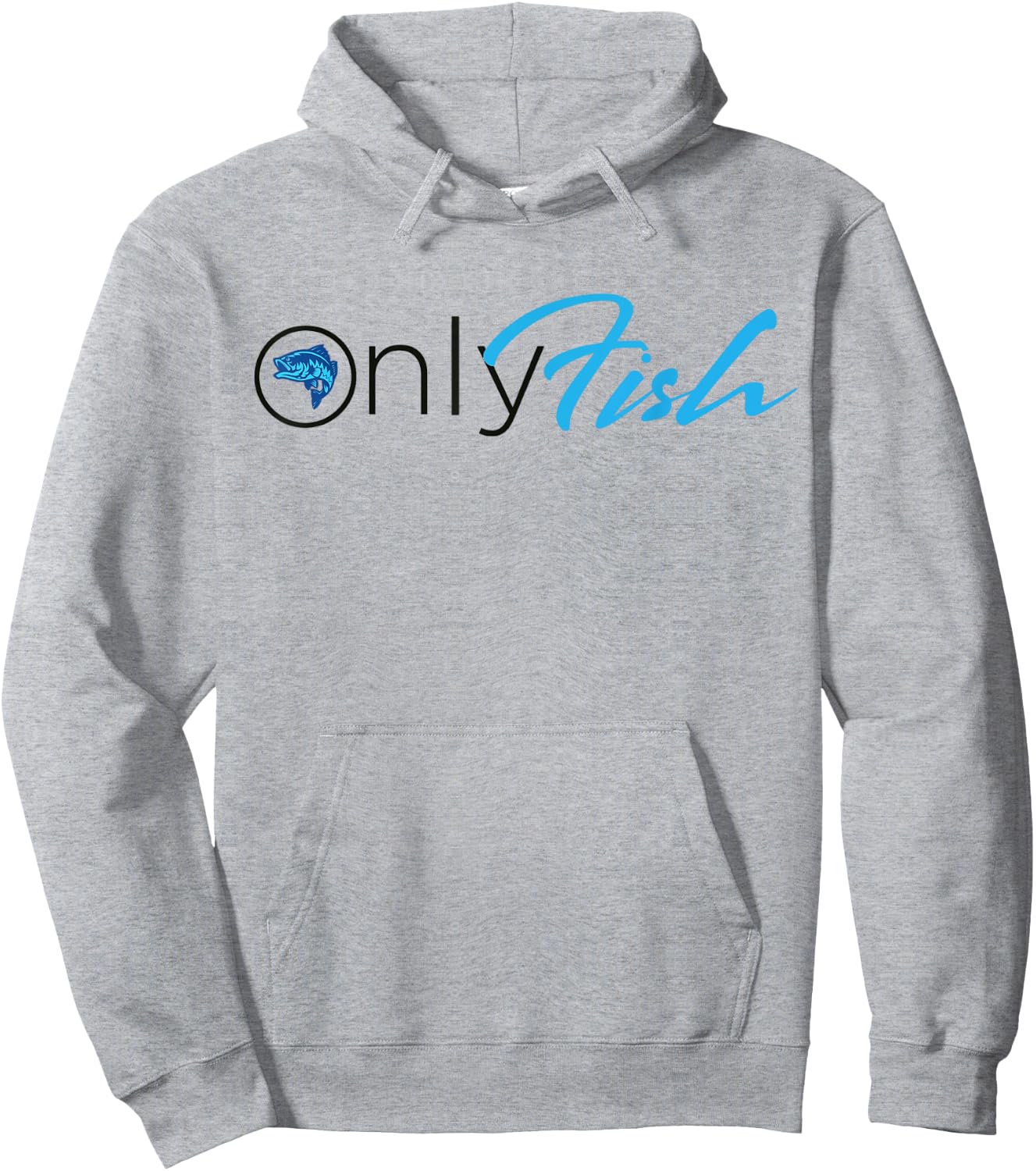 Onlyfish fishing Hoodie - Hoodie | Ash