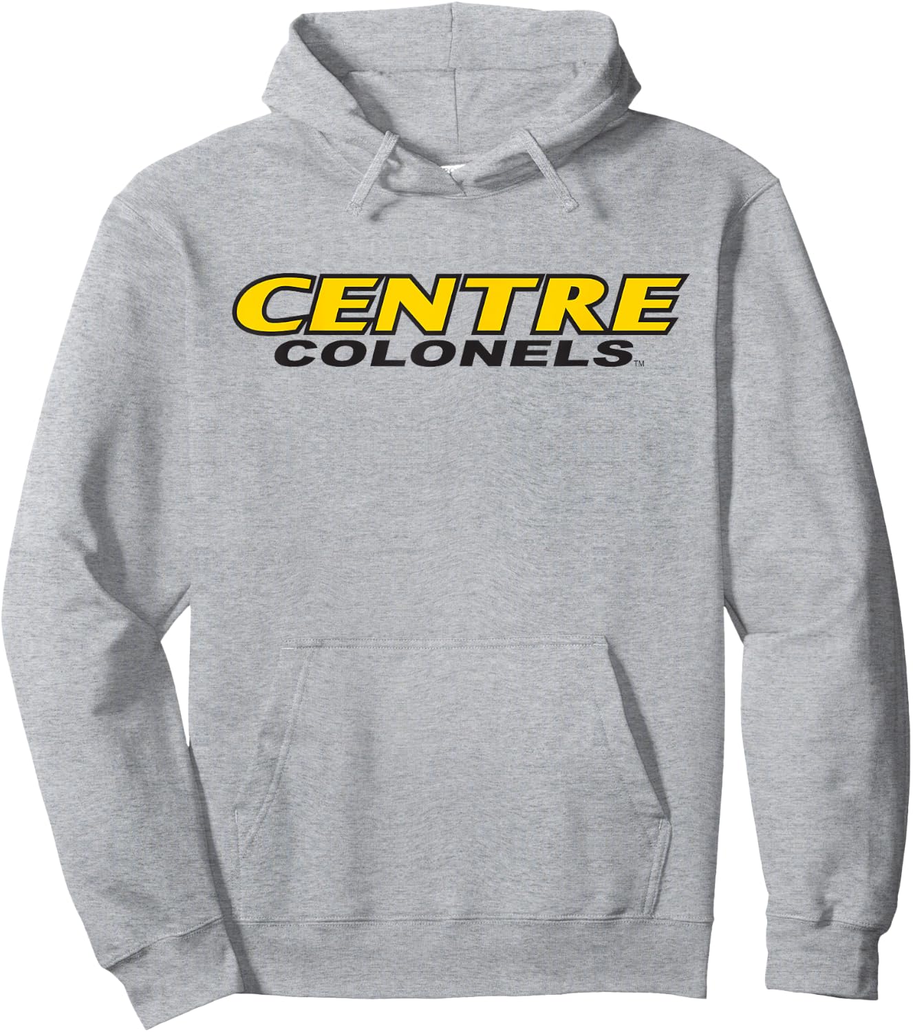 Centre College Colonels Text Logo Hoodie - Hoodie | Ash