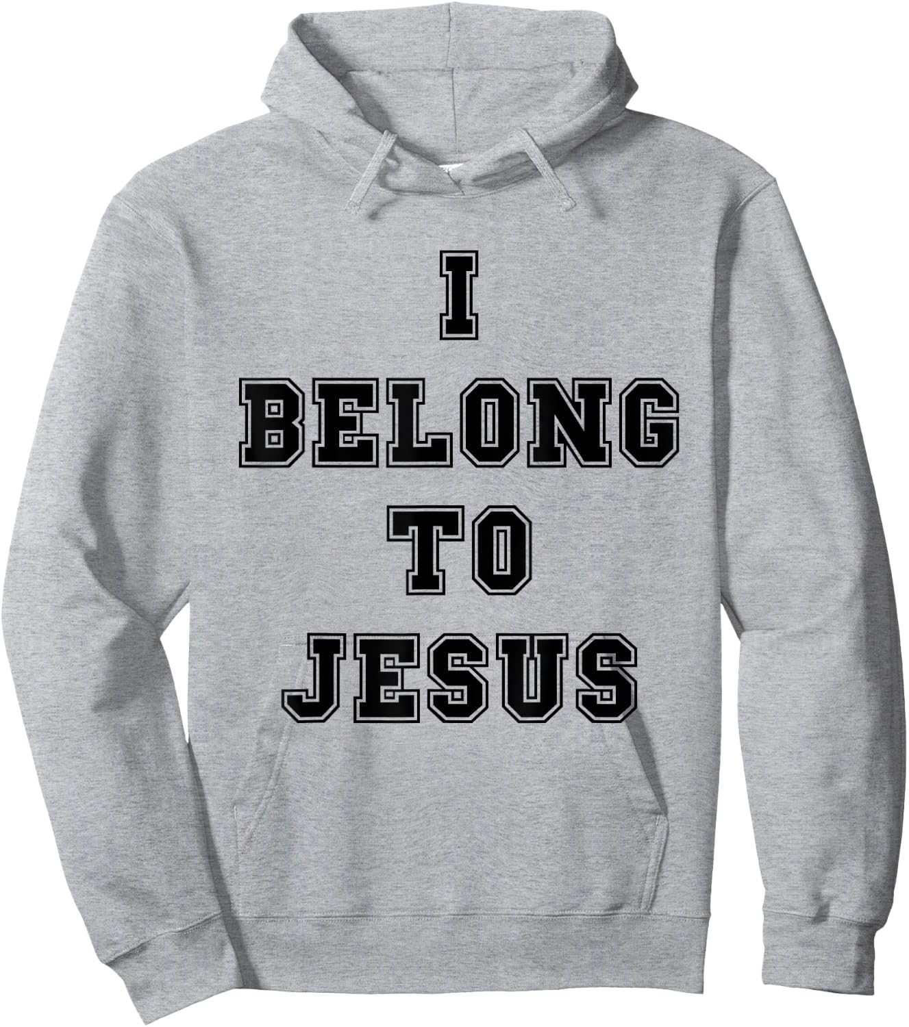 Kaka I Belong To Jesus Hoodie - Hoodie | Ash