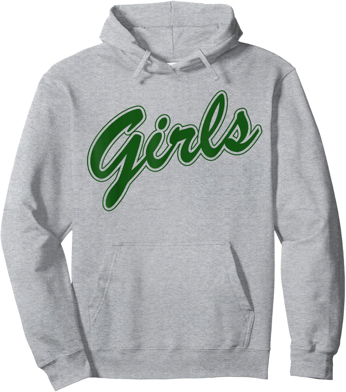Girls Shirt Friends Green Graphic , grey Hoodie - Hoodie | Ash