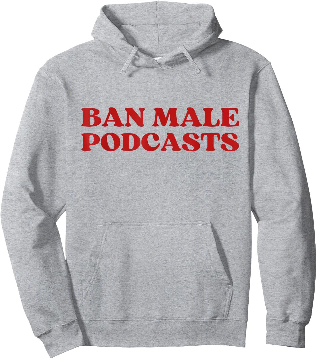 Ban Male Podcasts Y2K Aesthetic Trendy Hoodie - Hoodie | Ash