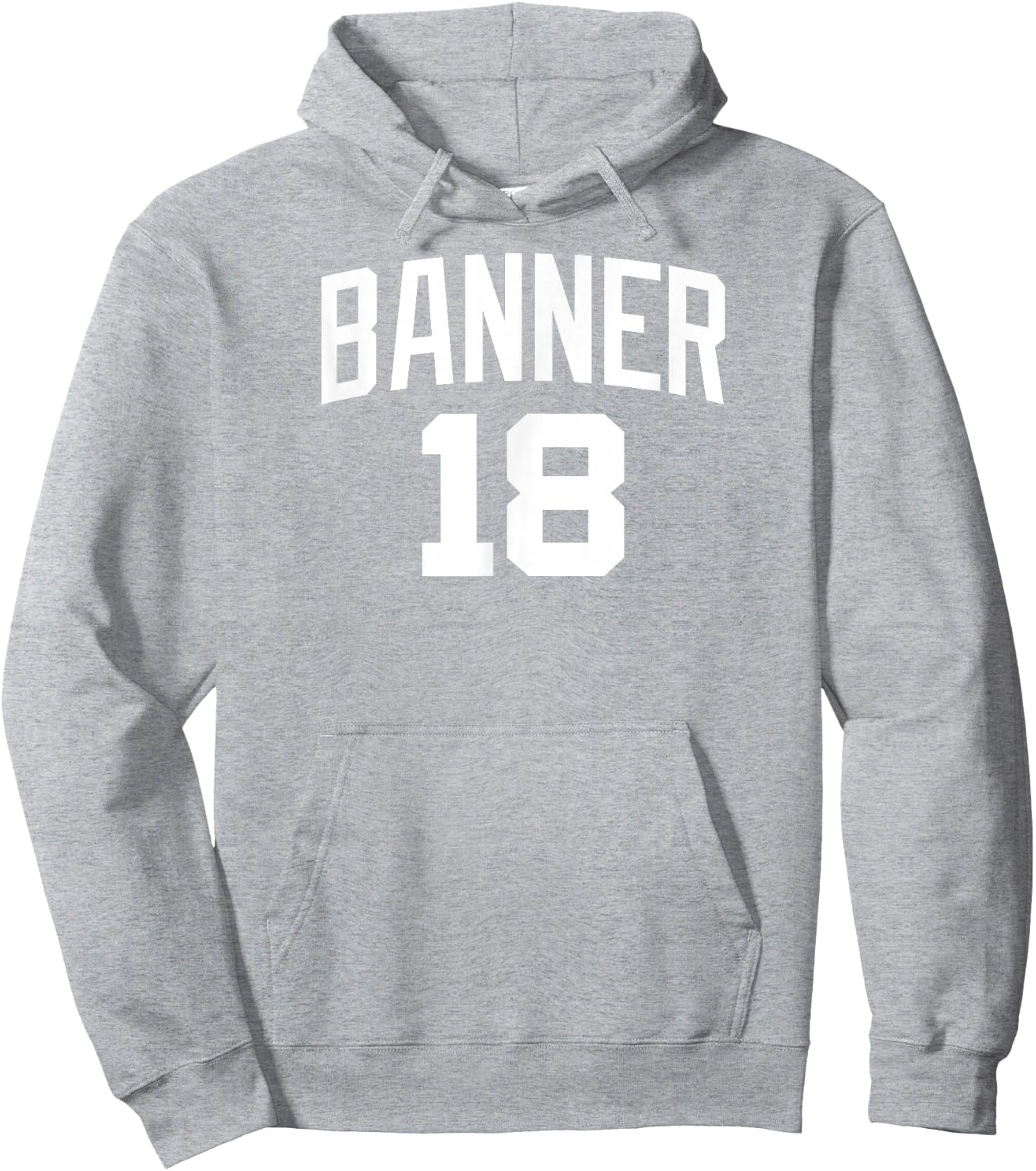Banner 18 - Boston Basketball Hoodie - Hoodie | Ash