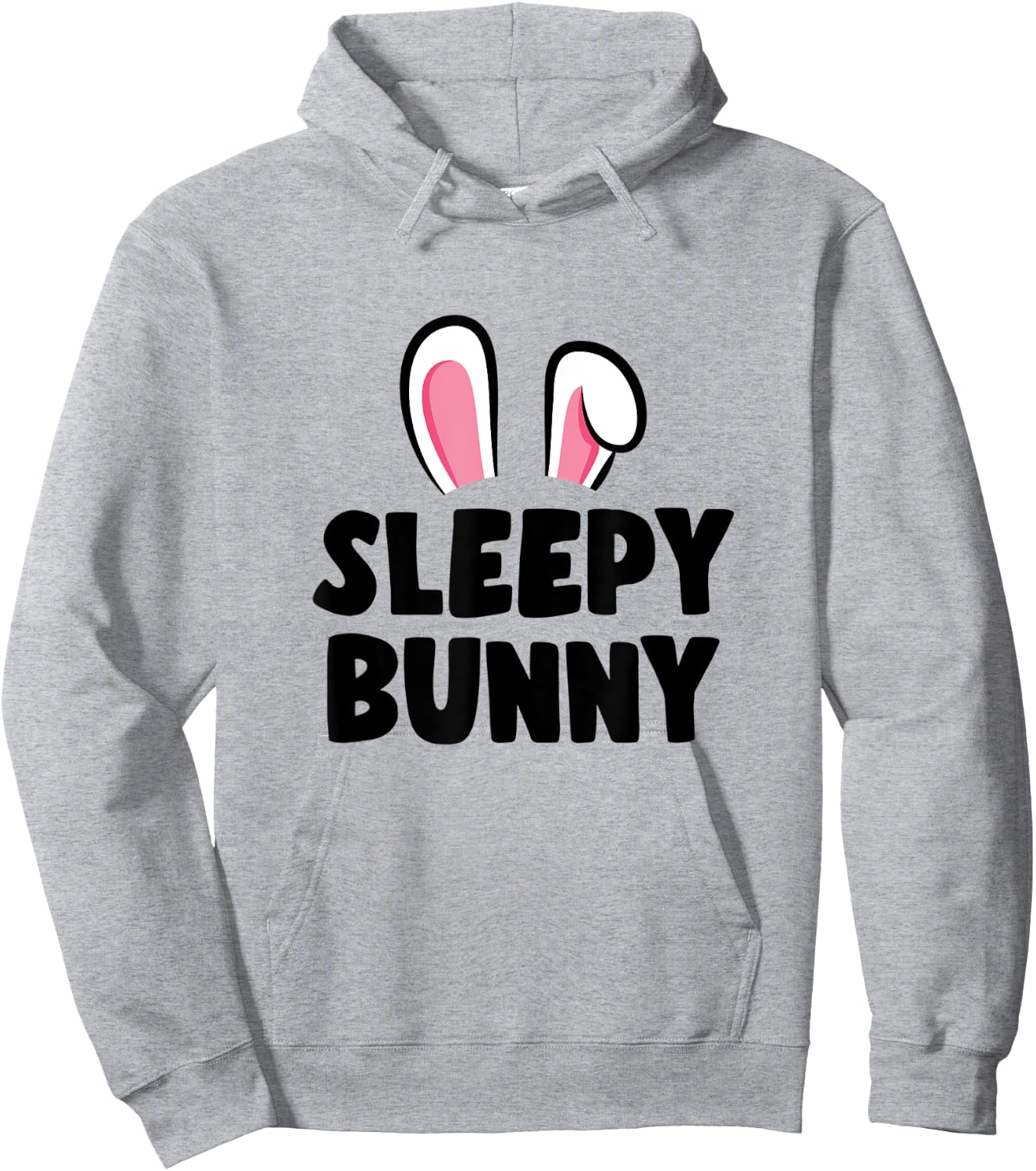 Sleepy Bunny Hoodie - Hoodie | Ash