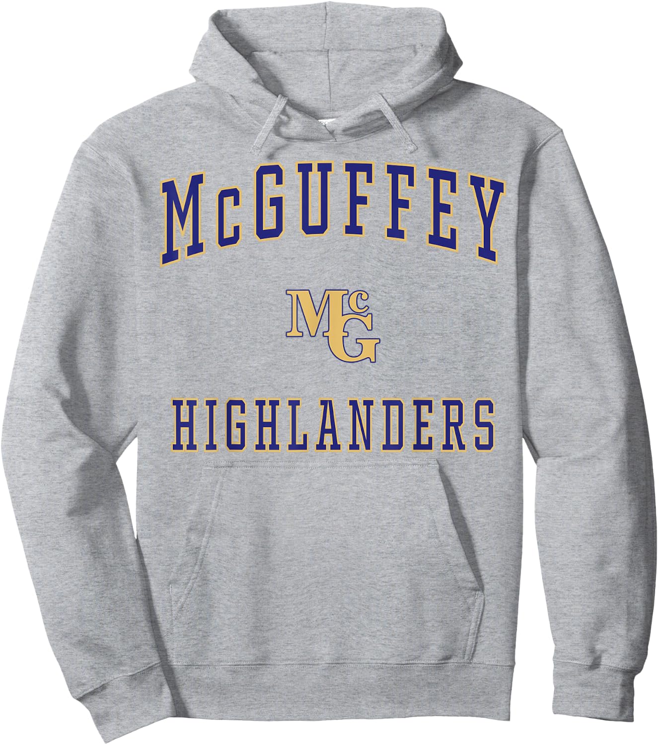 McGuffey High School Highlanders Hoodie - Hoodie | Ash