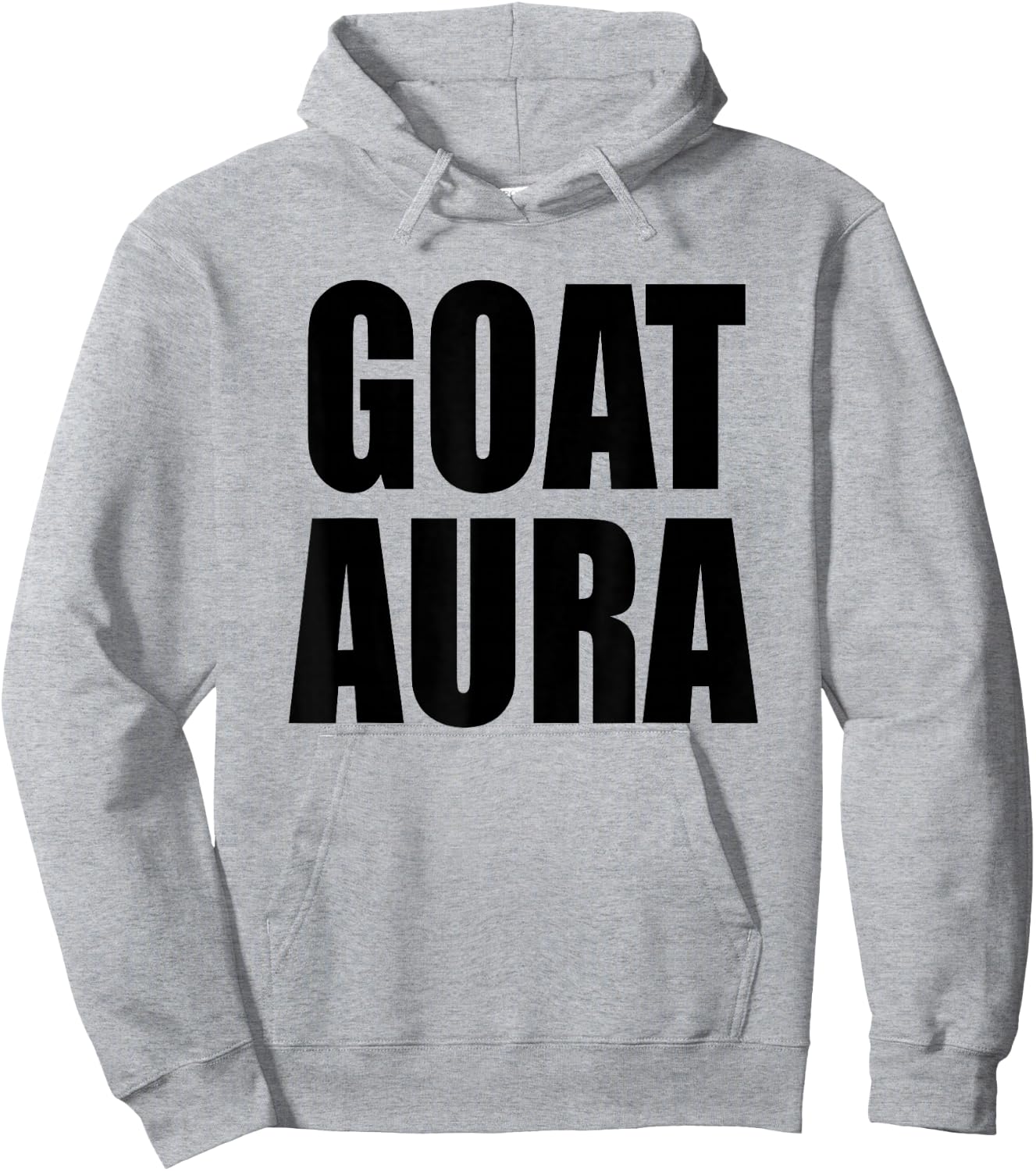 Goat Aura Funny Saying Goat Aura Hoodie - Hoodie | Ash