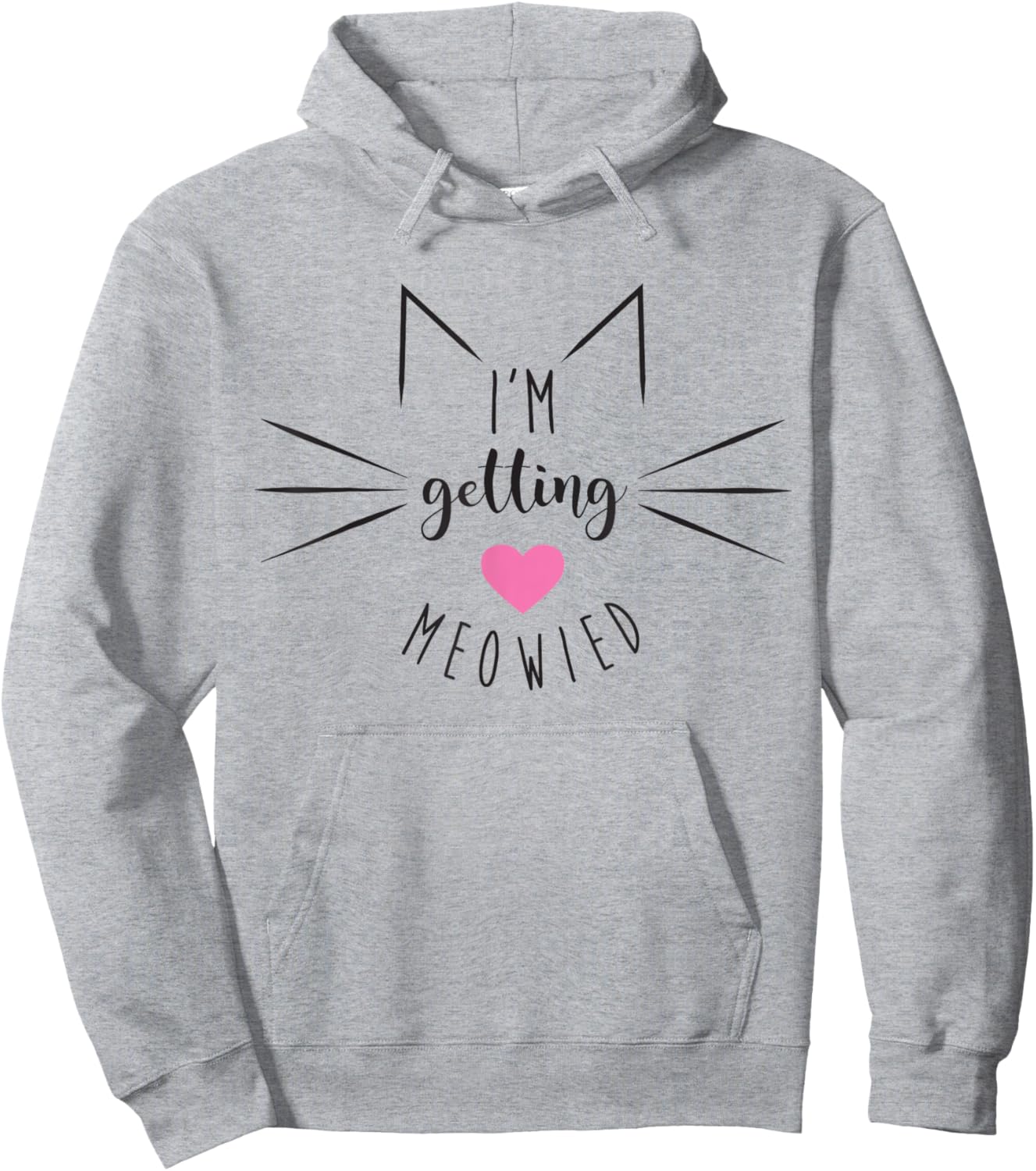 I'm getting meowied, Cat lady bachelorette Hoodie - Hoodie | Ash