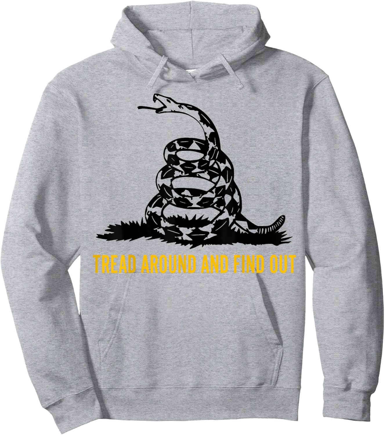Tread Around And Find Out Hoodie - Hoodie | Ash