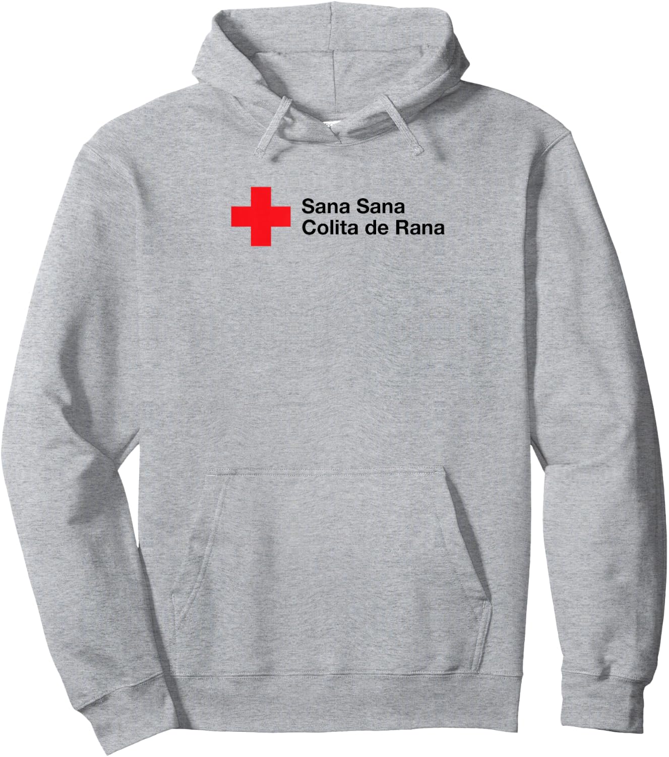 Petey Weedy: Sana Sana Colita de Rana Hoodie - Hoodie | Ash