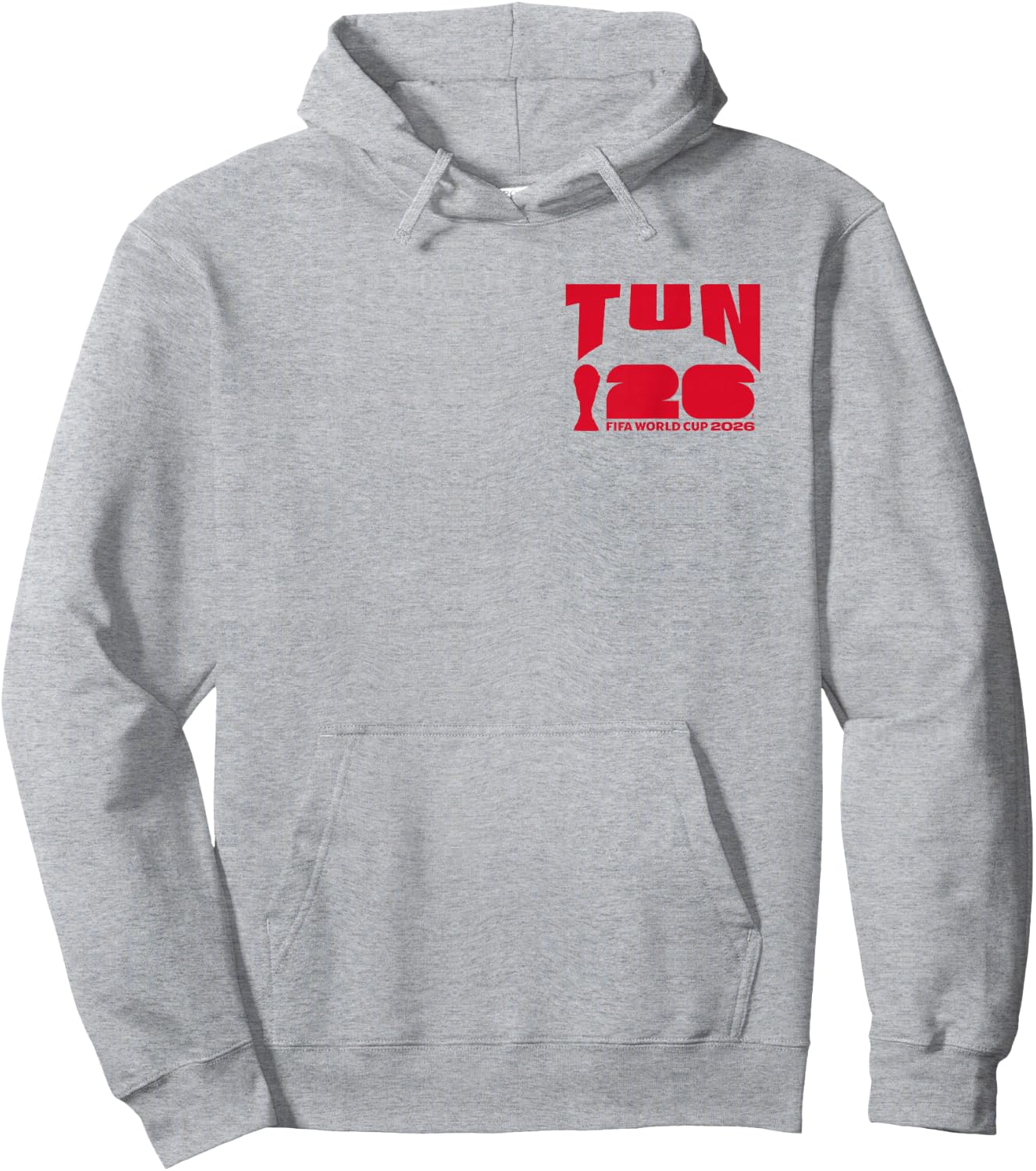 FIFA World CUP26 Tunisia Ball in Goal Hoodie - Hoodie | Ash
