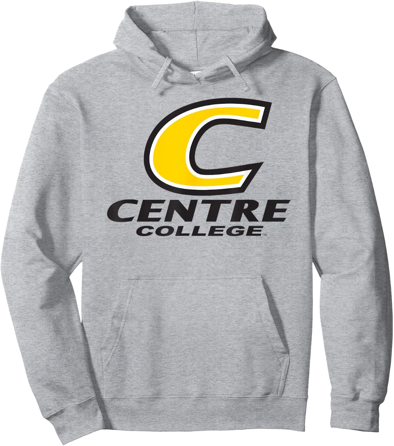 Centre College Colonels Stacked C Logo Hoodie - Hoodie | Ash