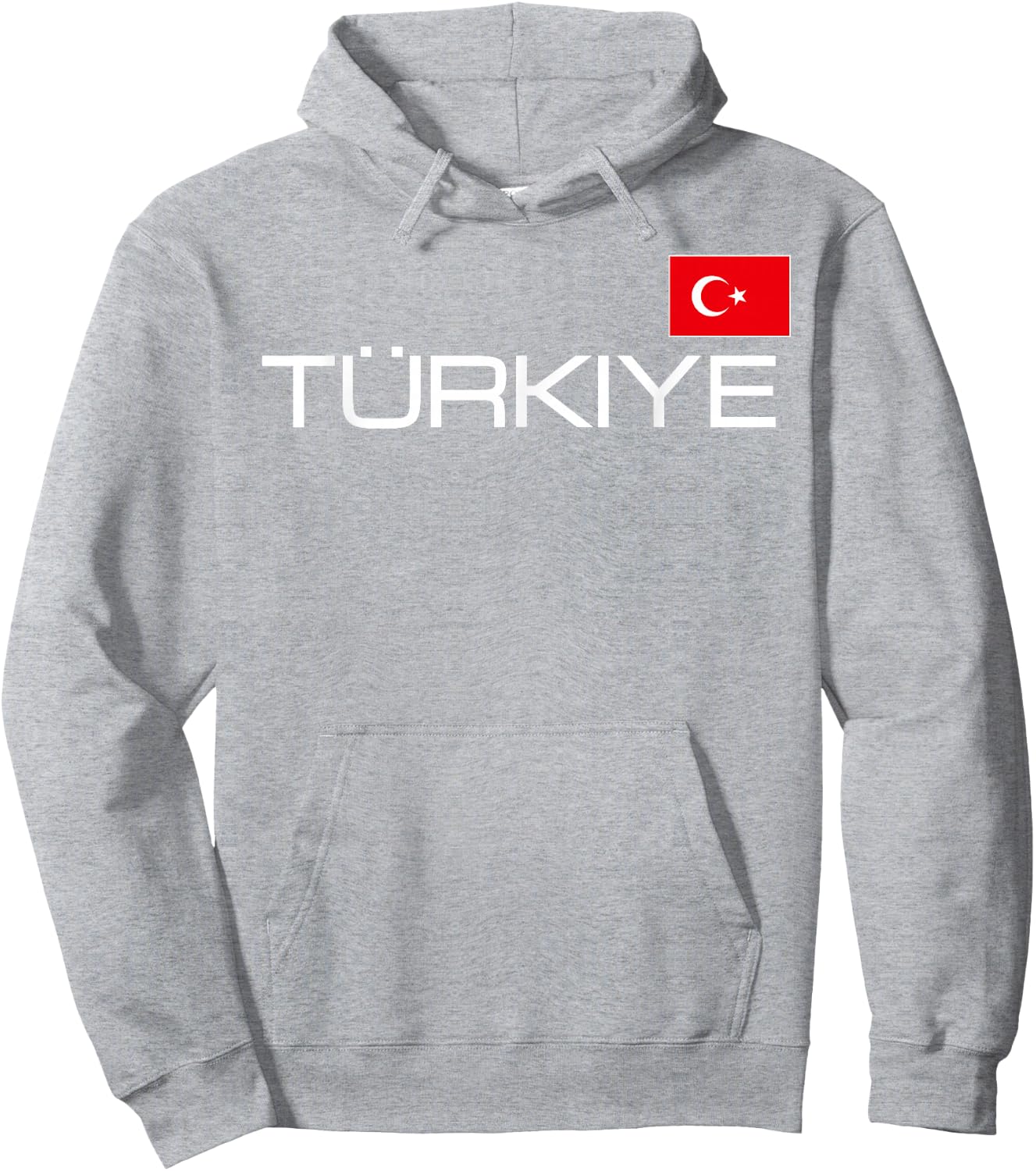 Turkiye Turkey Flag Turkish Sports Jersey Style Hoodie - Hoodie | Ash