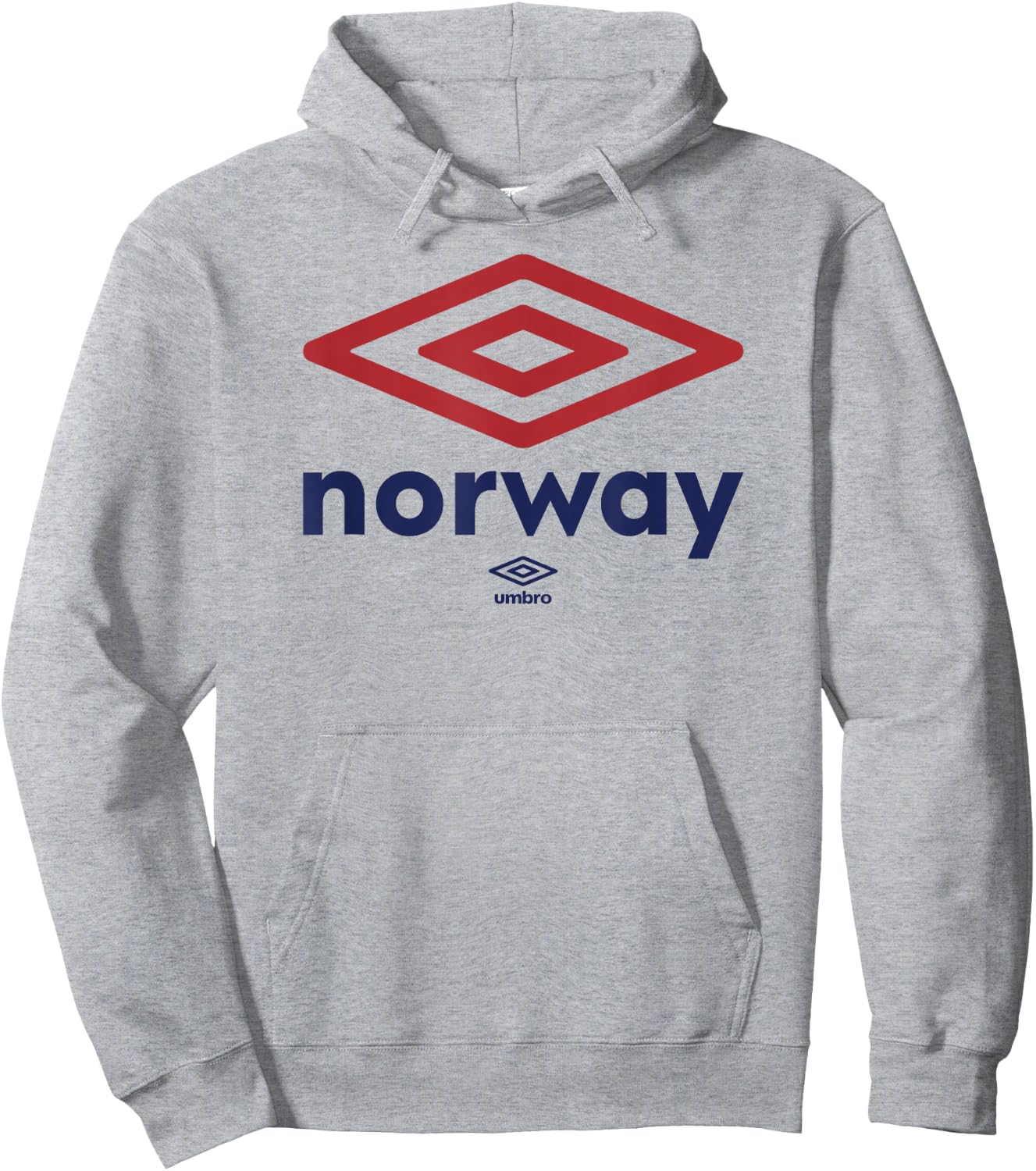 Umbro International Soccer Diamond Norway Logo Hoodie - Hoodie | Ash