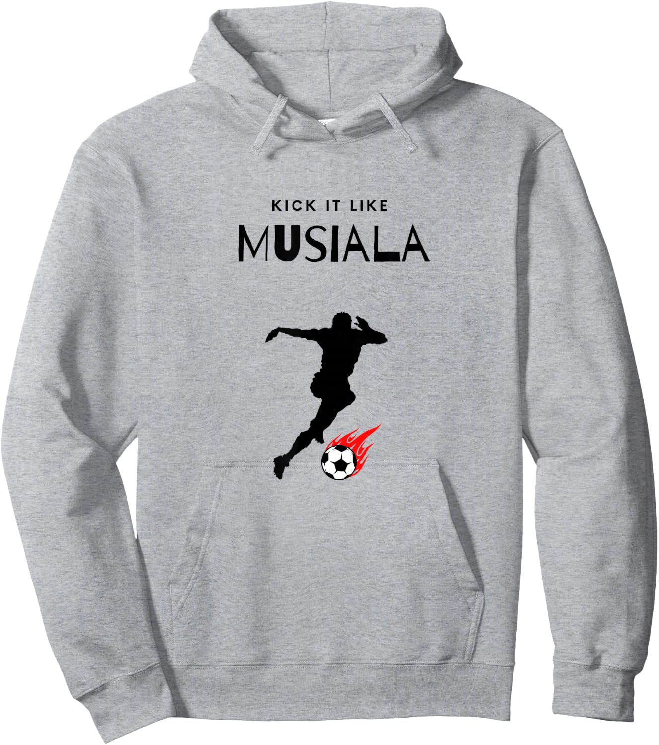 Kick it like MUSIALA Hoodie - Hoodie | Ash