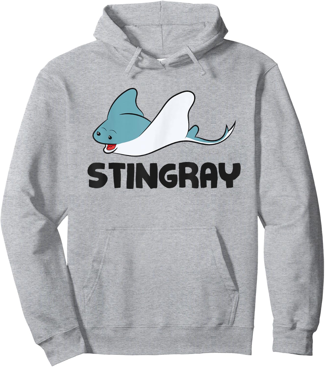 Stingray Ocean Sharks Love Stingrays Hoodie - Hoodie | Ash