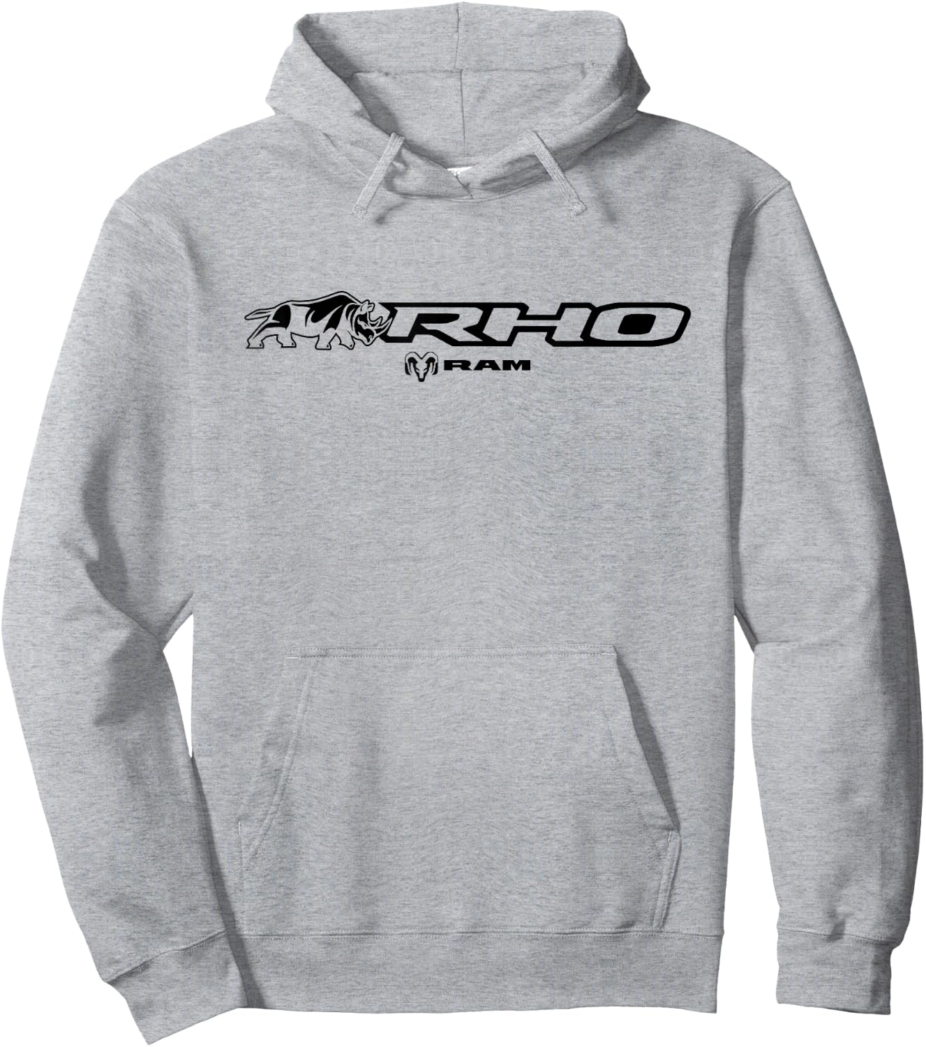Ram Trucks Ram RHO Logo - Officially Licensed Hoodie - Hoodie | Ash