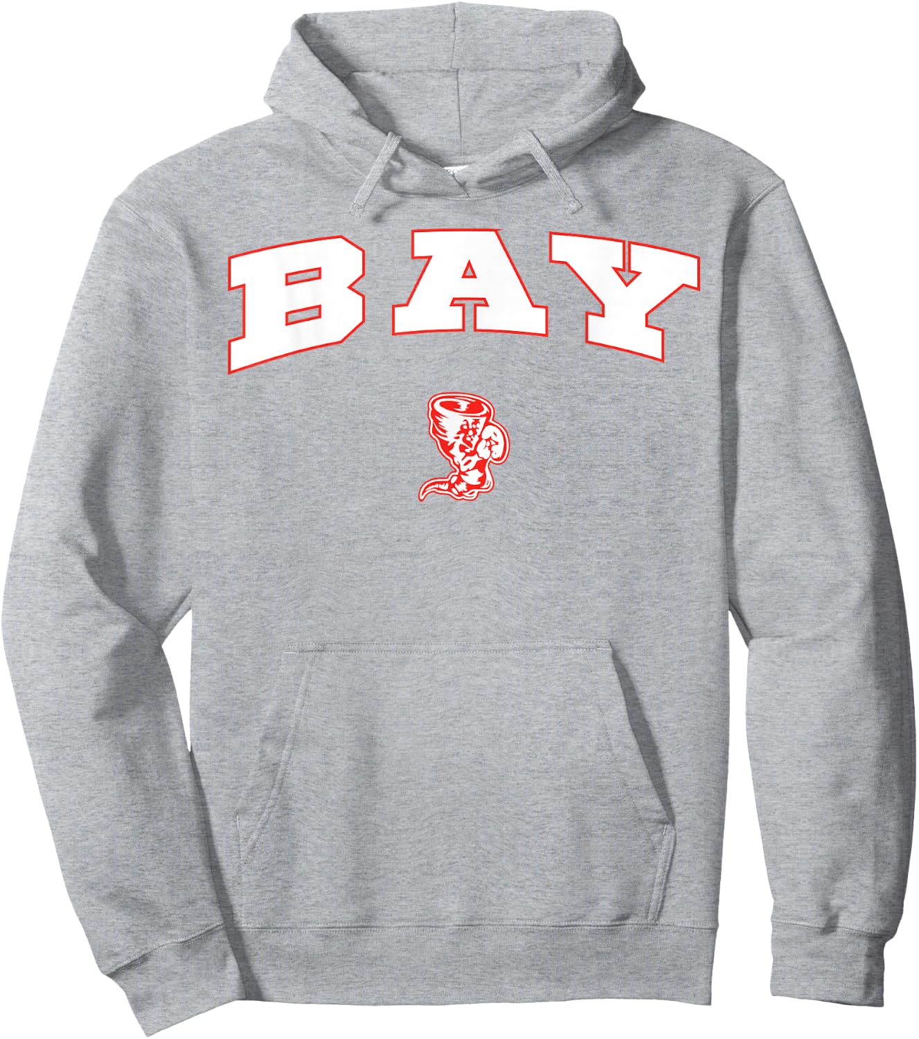 Bay High School Tornadoes Hoodie - Hoodie | Ash