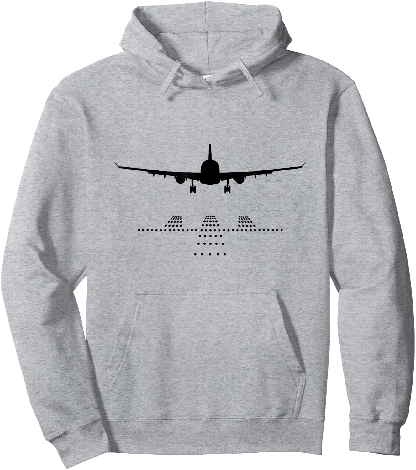 Aeroplane Airport , White Hoodie - Hoodie | Ash