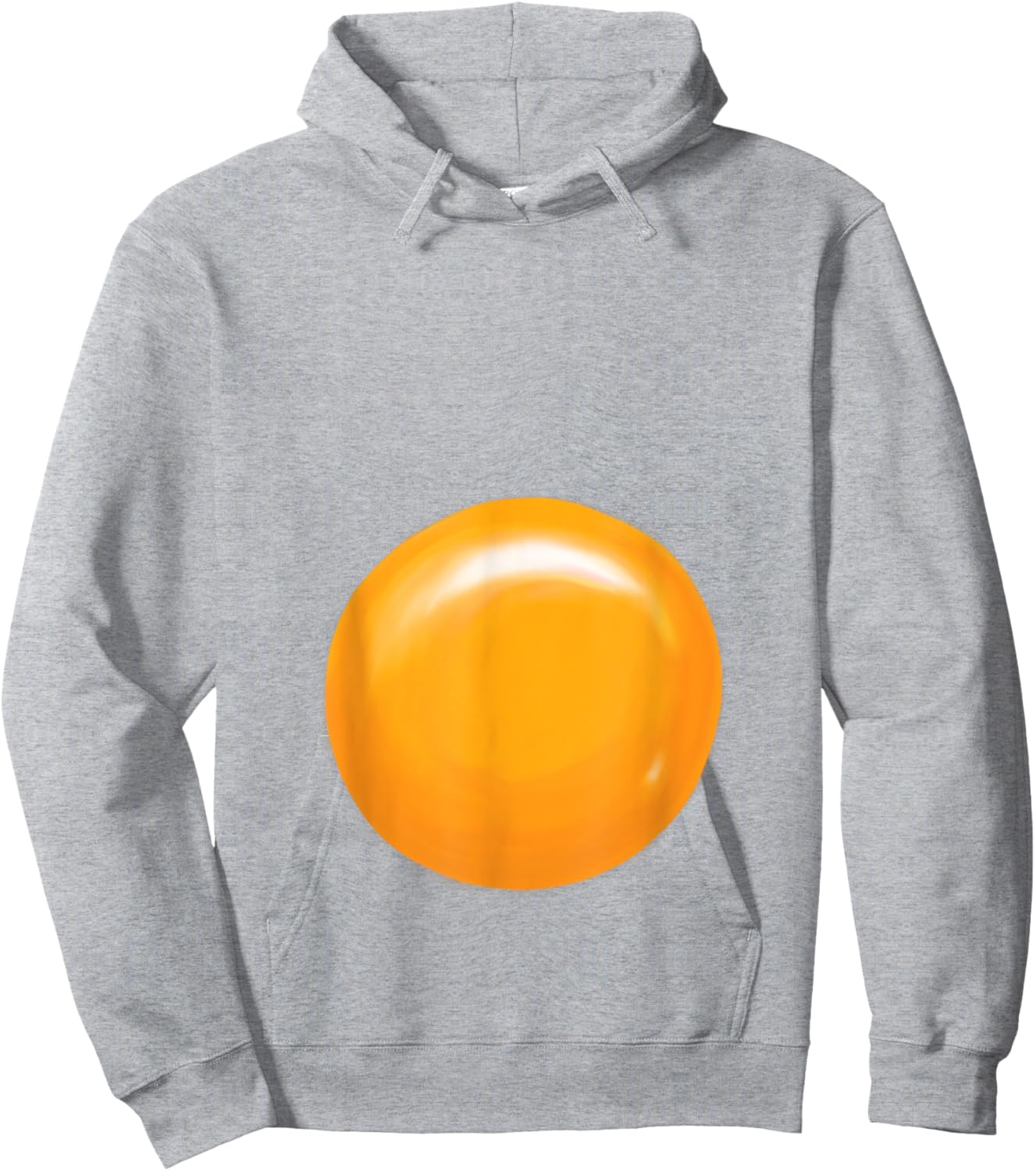 Fried Egg Halloween Costume Shirt - Egg Yolk Hoodie - Hoodie | Ash