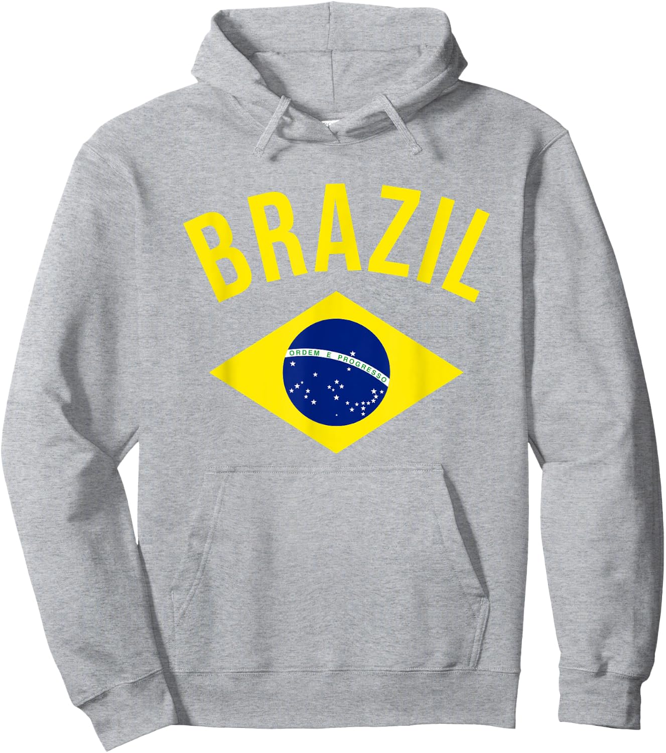 Brazil Brasil fan Brazilian outfit Hoodie - Hoodie | Ash
