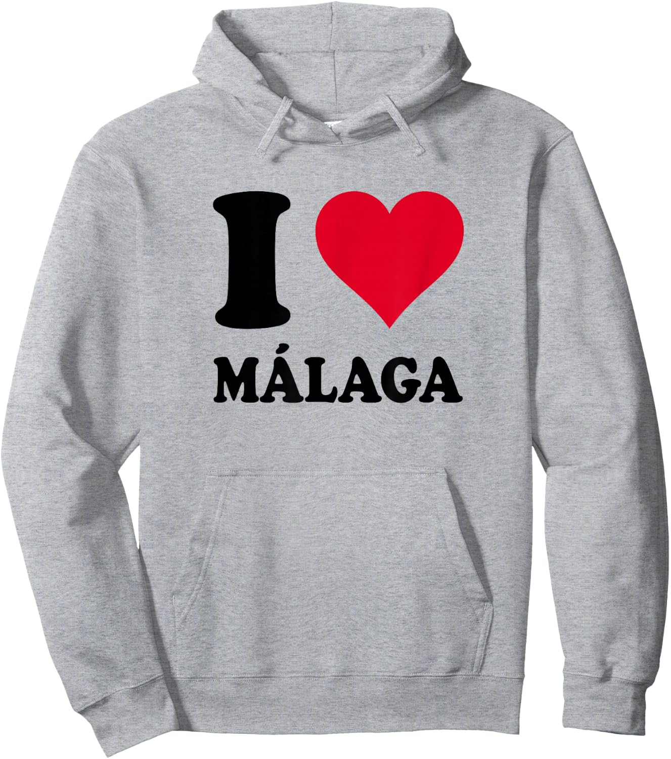 I Love Malaga Hoodie - Hoodie | Ash