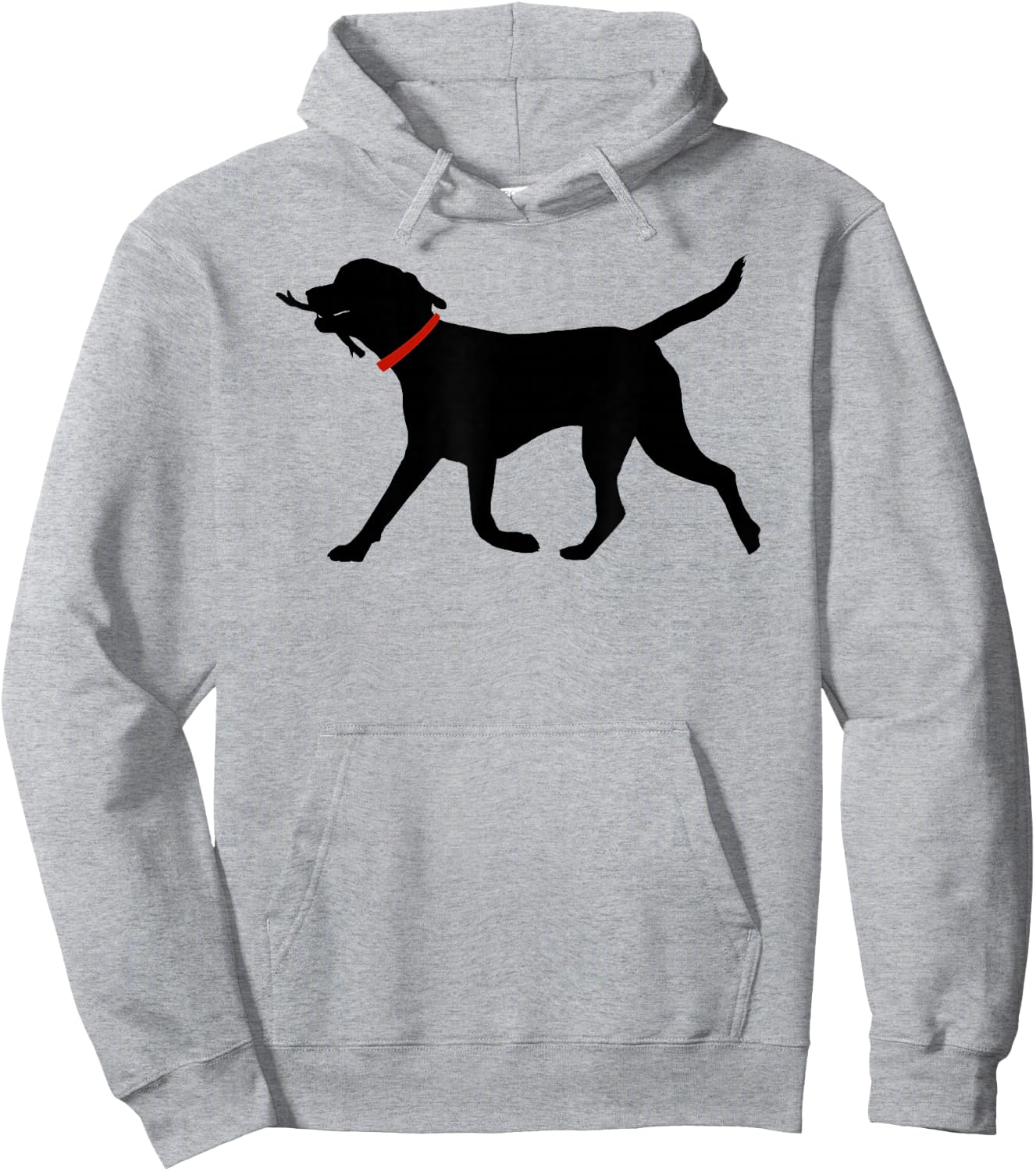 Labrador Retriever Shirt Play Fetch Black Lab Hoodie - Hoodie | Ash