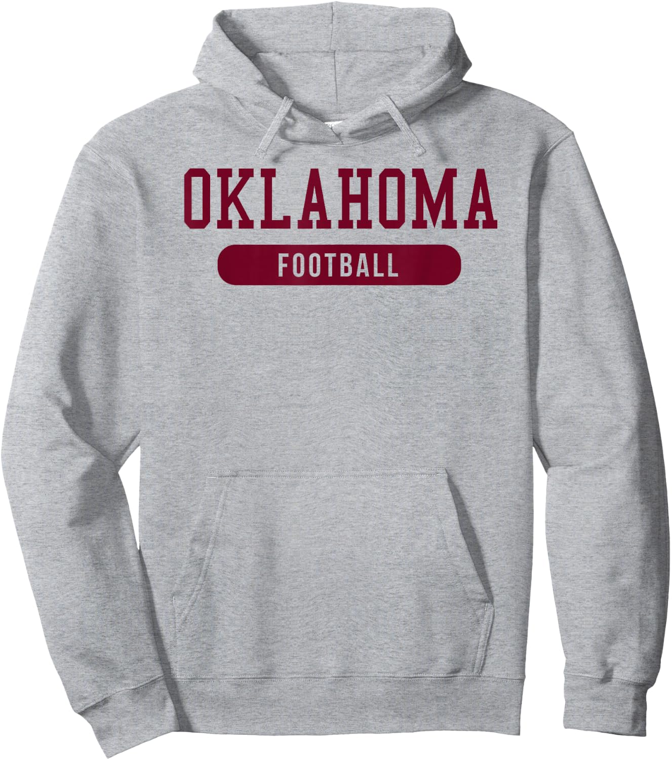 Oklahoma Football Hoodie - Hoodie | Ash