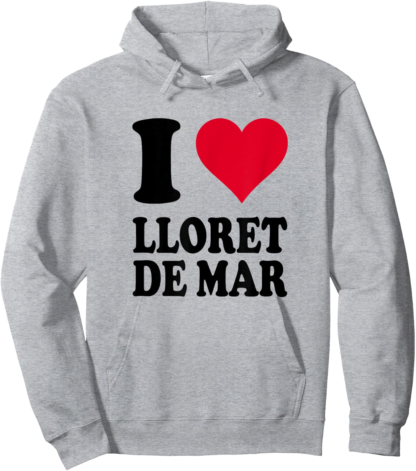 I Love Lloret De Mar , white, S Hoodie - Hoodie | Ash