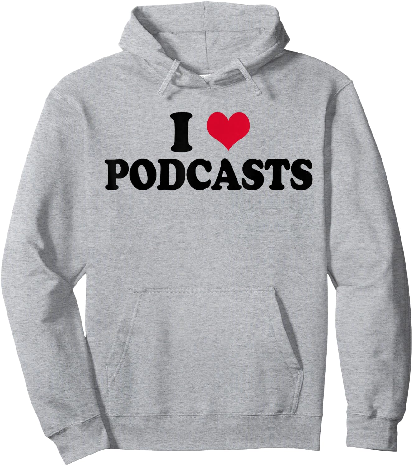 Podcast Podcaster I Love Podcasts Hoodie - Hoodie | Ash