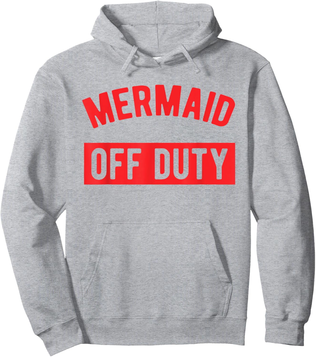 Mermaid Off Duty - Girls & Women's Summer Hoodie - Hoodie | Ash