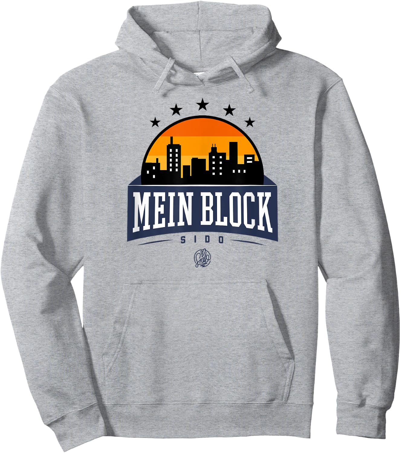 My Block , White Hoodie - Hoodie | Ash