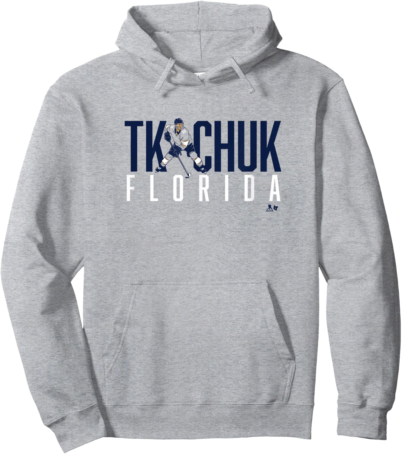 Matthew Tkachuk: Letter Star - Florida Hockey Hoodie - Hoodie | Ash