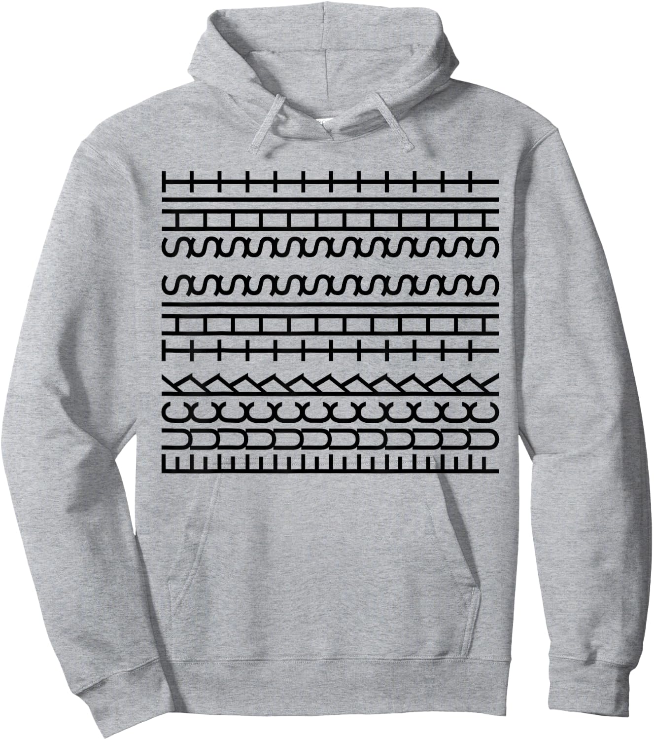 Funny Hidden Message Hoodie - Hoodie | Ash