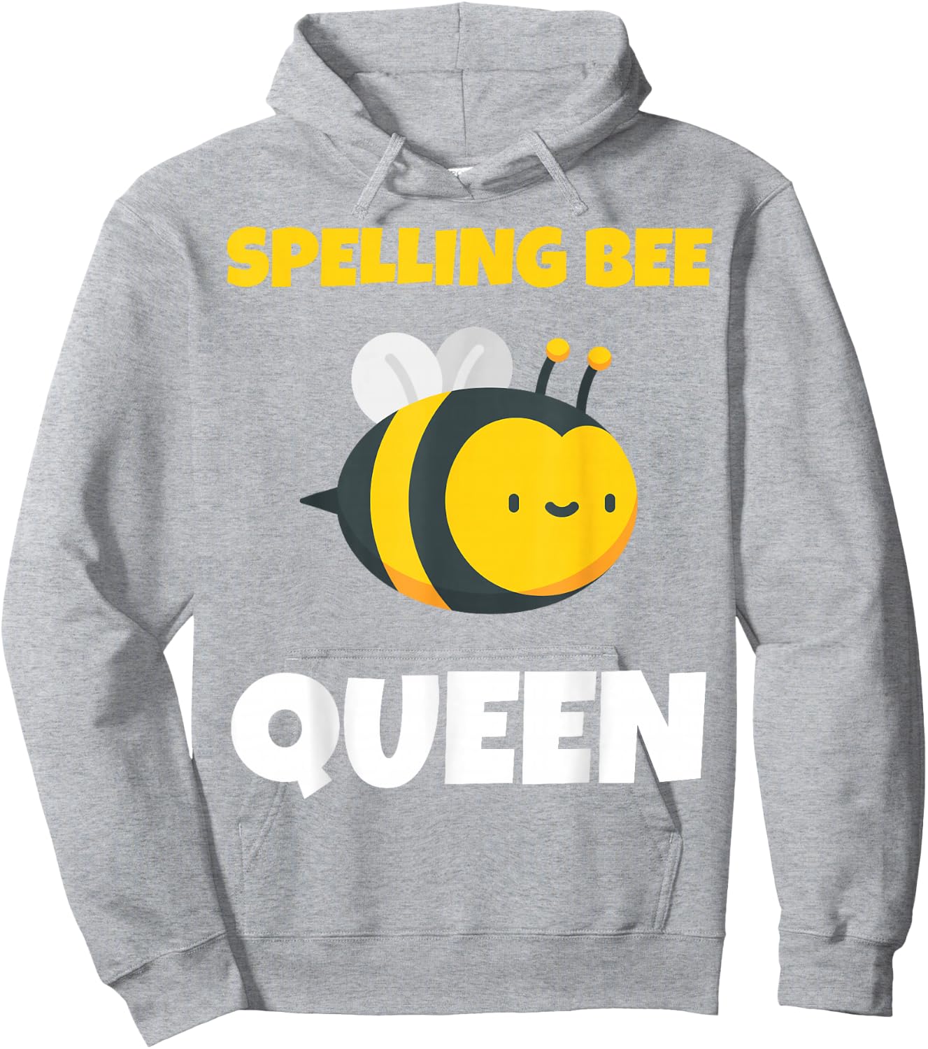 Spelling Bee Queen Kids Girls Hoodie - Hoodie | Ash