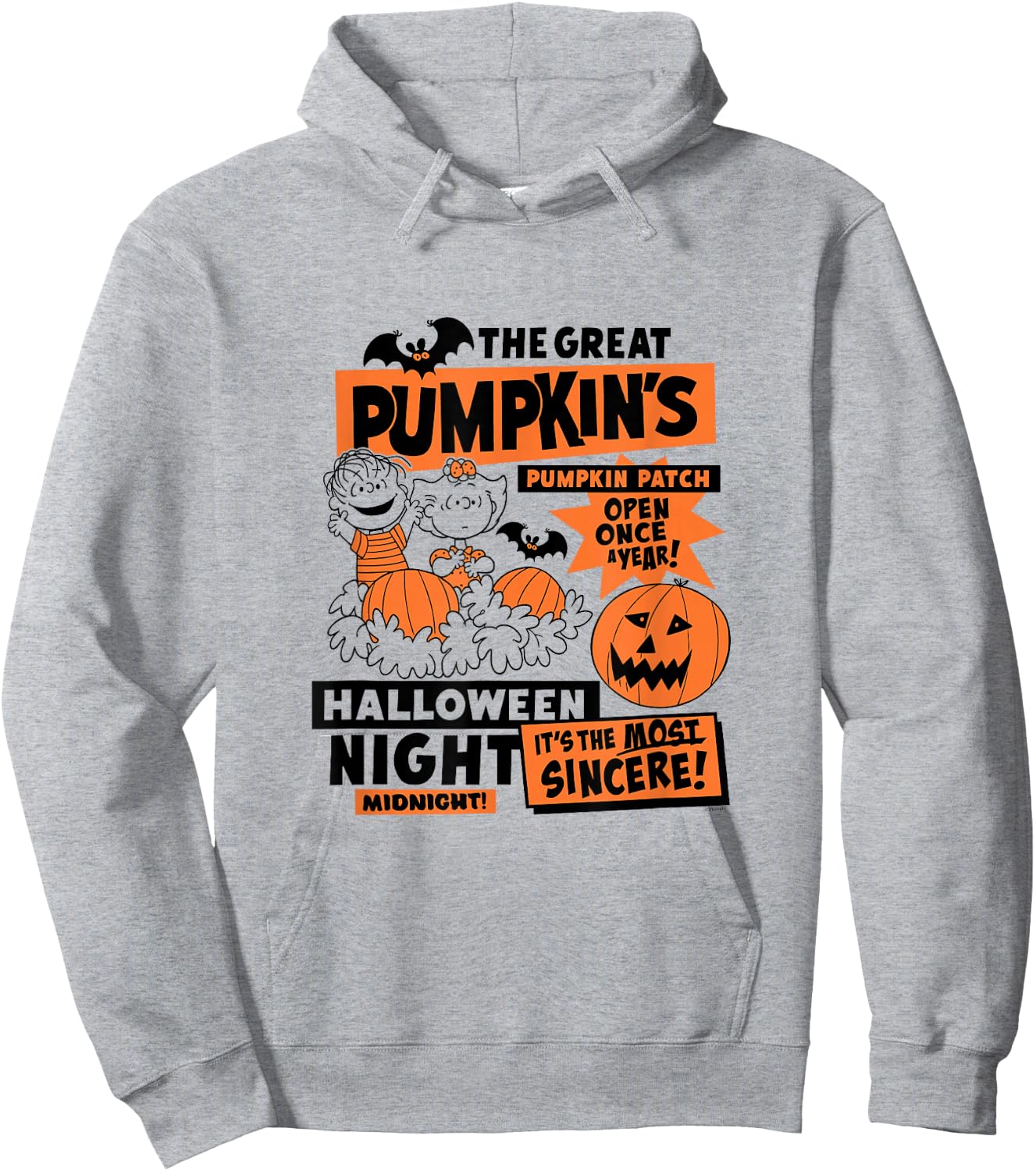 Great Pumpkin Patch Hoodie - Hoodie | Ash