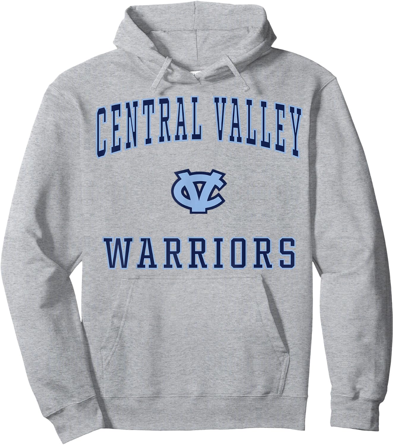 Central Valley High School Warriors Hoodie - Hoodie | Ash