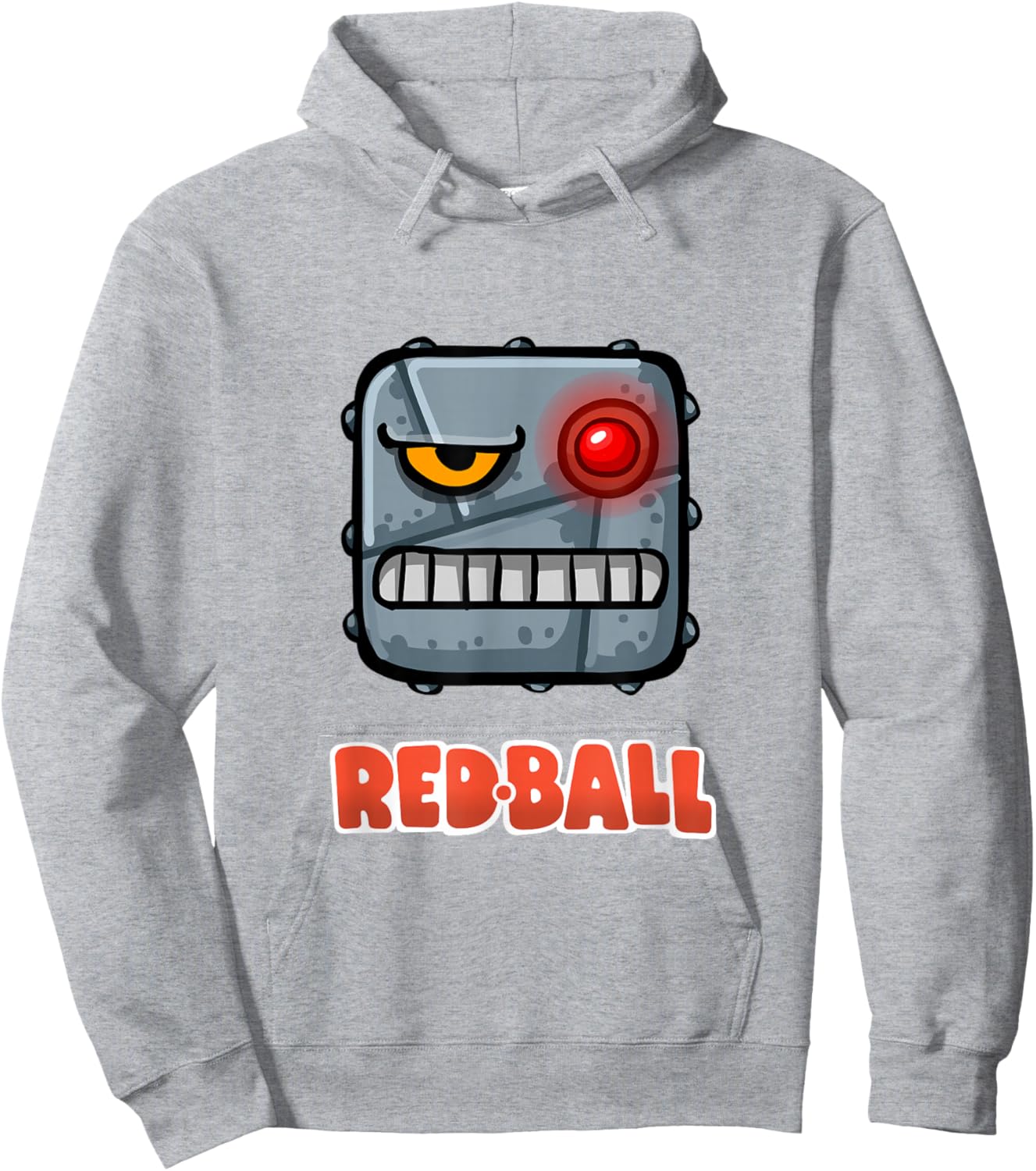 Red Ball 4 - The Robo Box Hoodie - Hoodie | Ash