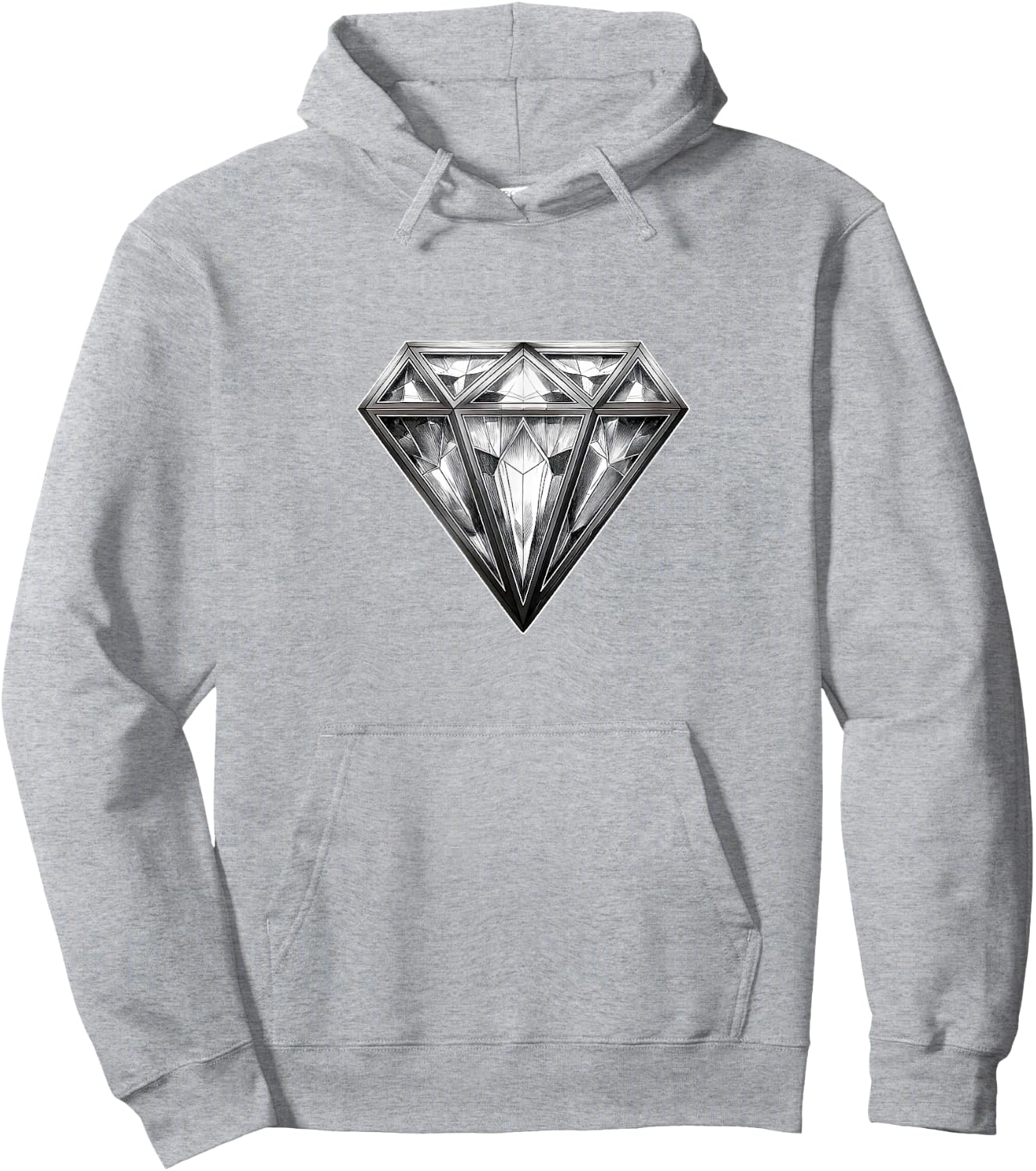Diamond White with White Hoodie - Hoodie | Ash