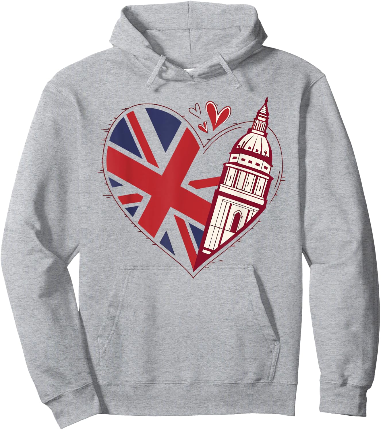 United Kingdom Flag , Women, Kids Hoodie - Hoodie | Ash