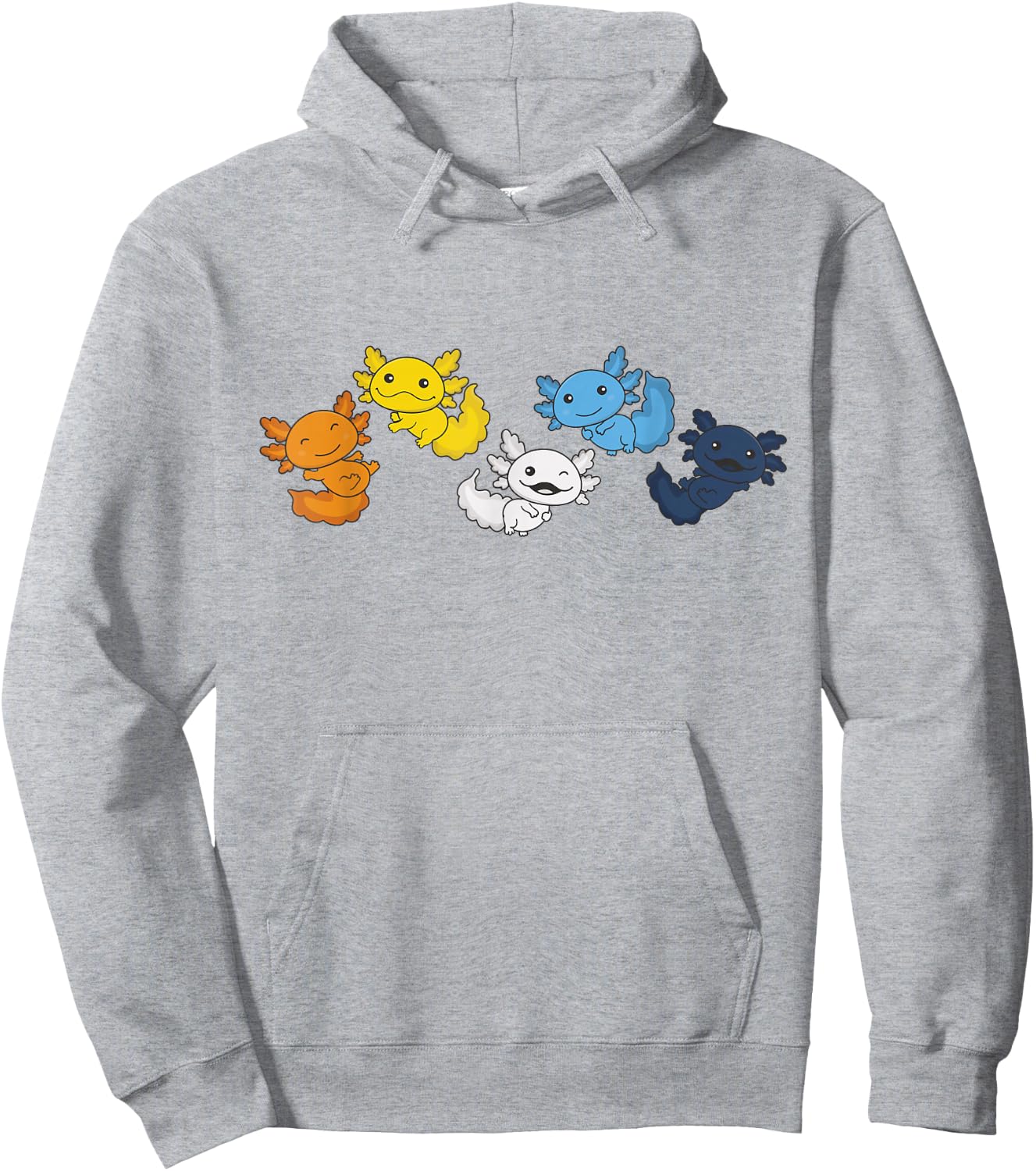 aroace Flag Pride LGBTQ Axolotl aroace Hoodie - Hoodie | Ash