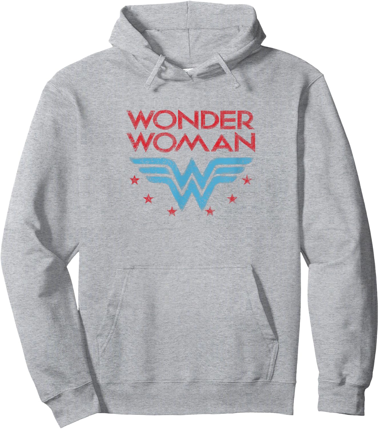 Wonder Woman Wonder Stars Hoodie - Hoodie | Ash