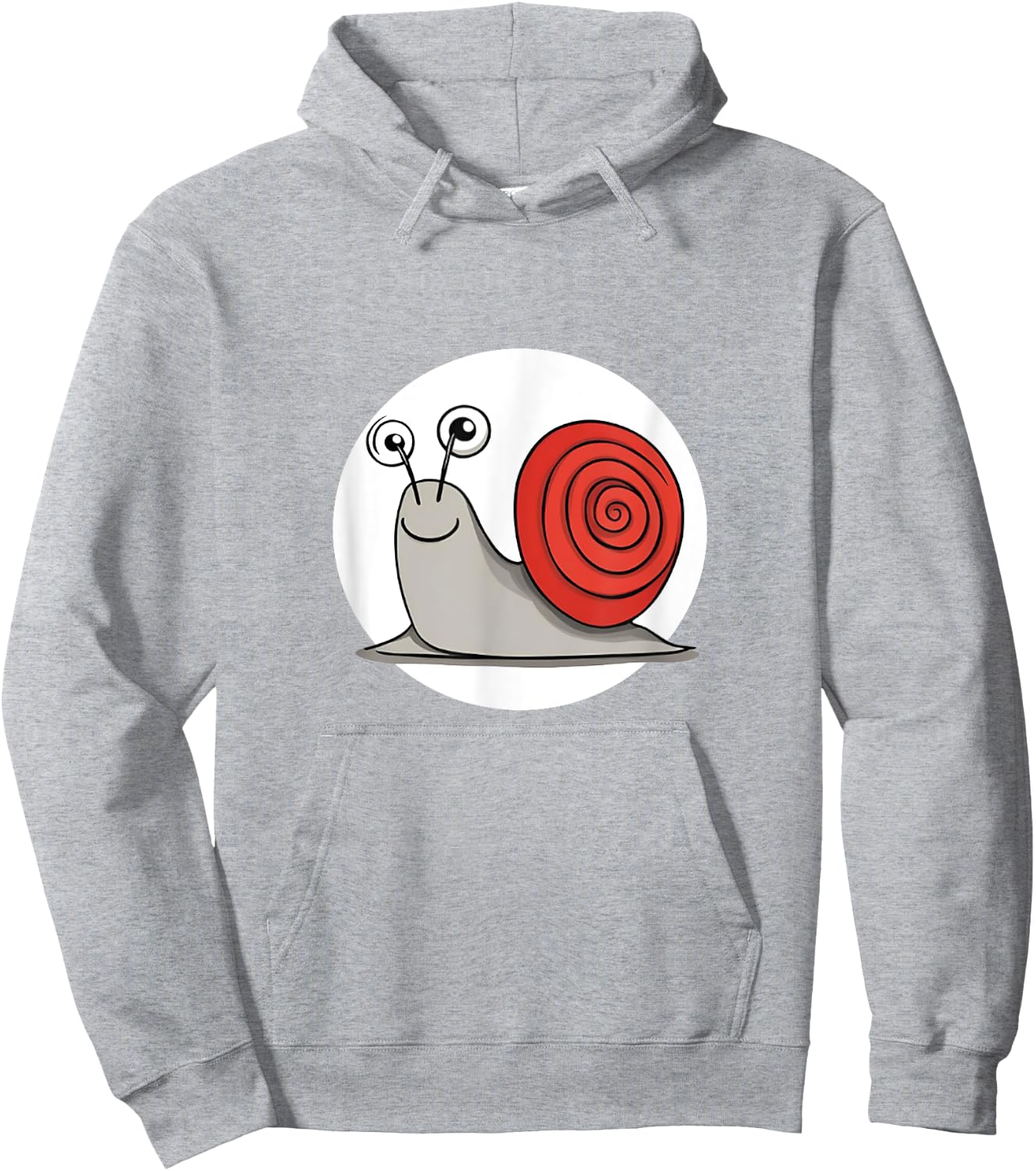 Snail for Boys Girls 3-5 Years Hoodie - Hoodie | Ash