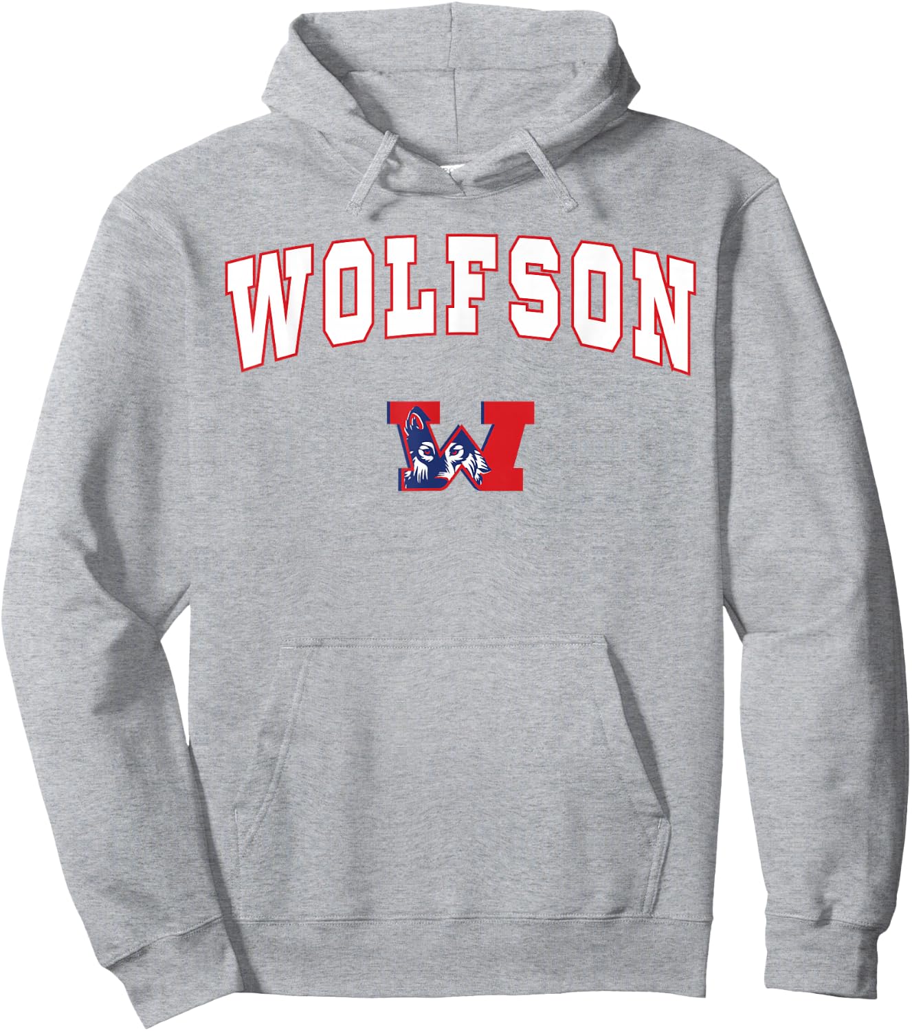 Wolfson High School Wolfpack Hoodie - Hoodie | Ash