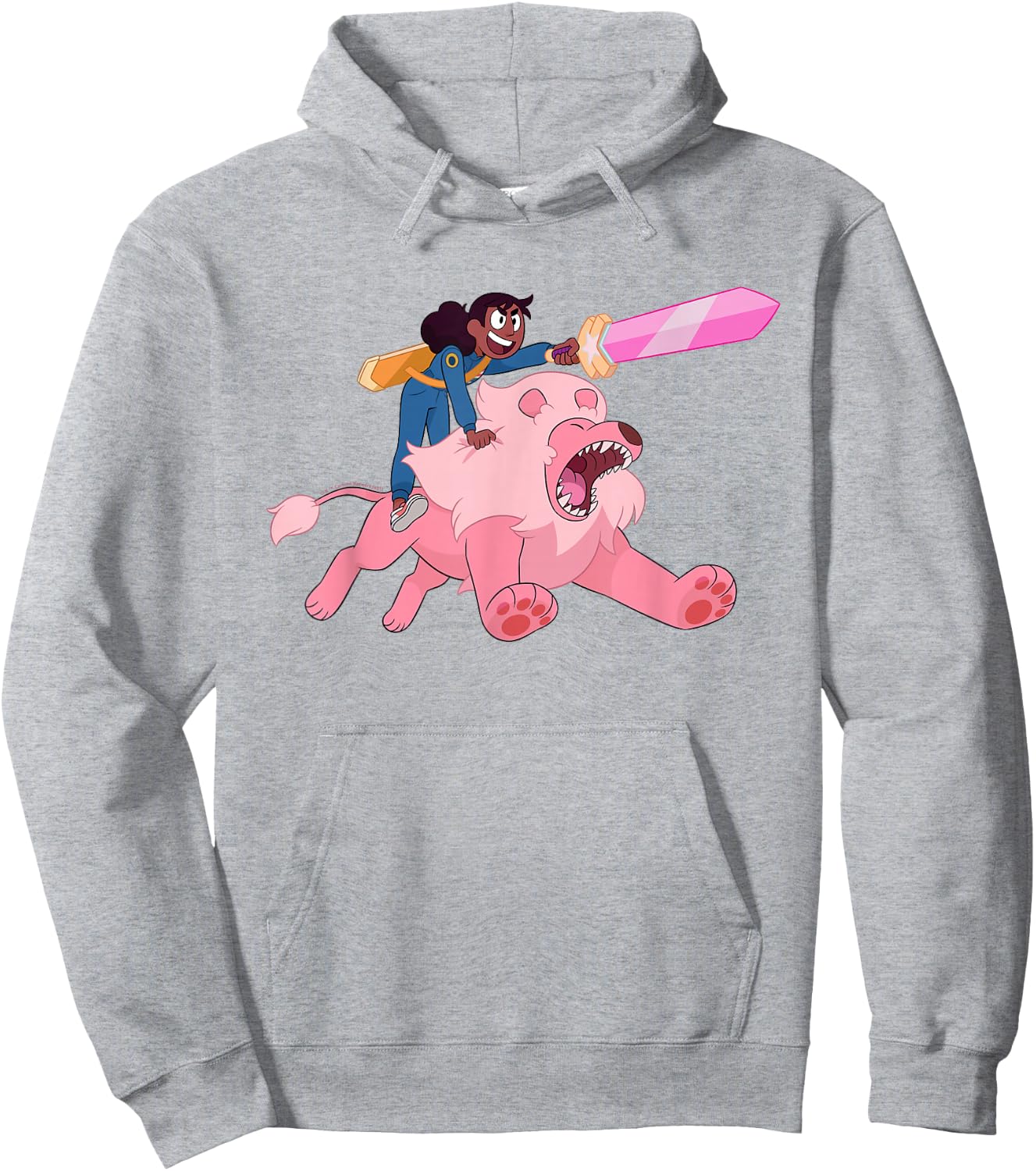 Steven Universe Connie and the Pink Lion Hoodie - Hoodie | Ash
